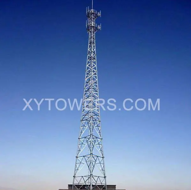 35m Angular Steel Lattice Telecom Tower