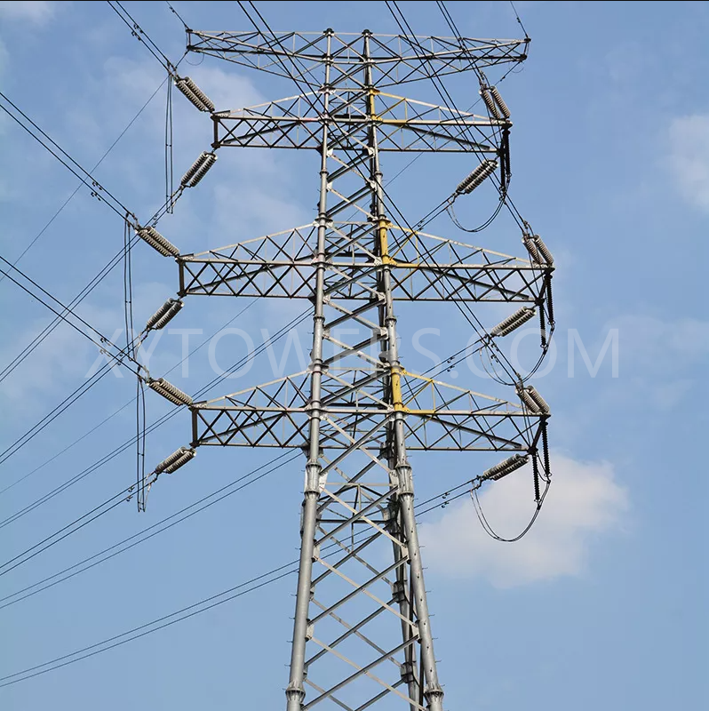 Electric Power Transmission Steel Tube Tower