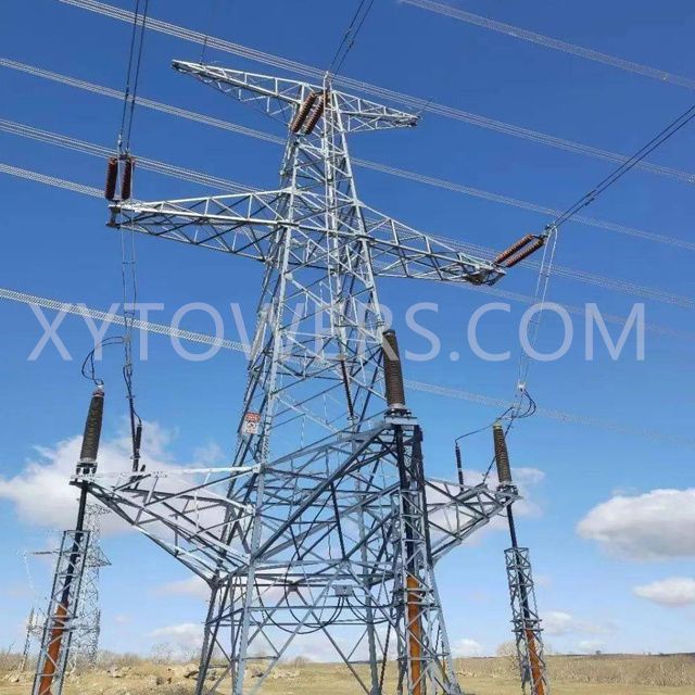 33kV Electric Transmission Lines Steel Tower