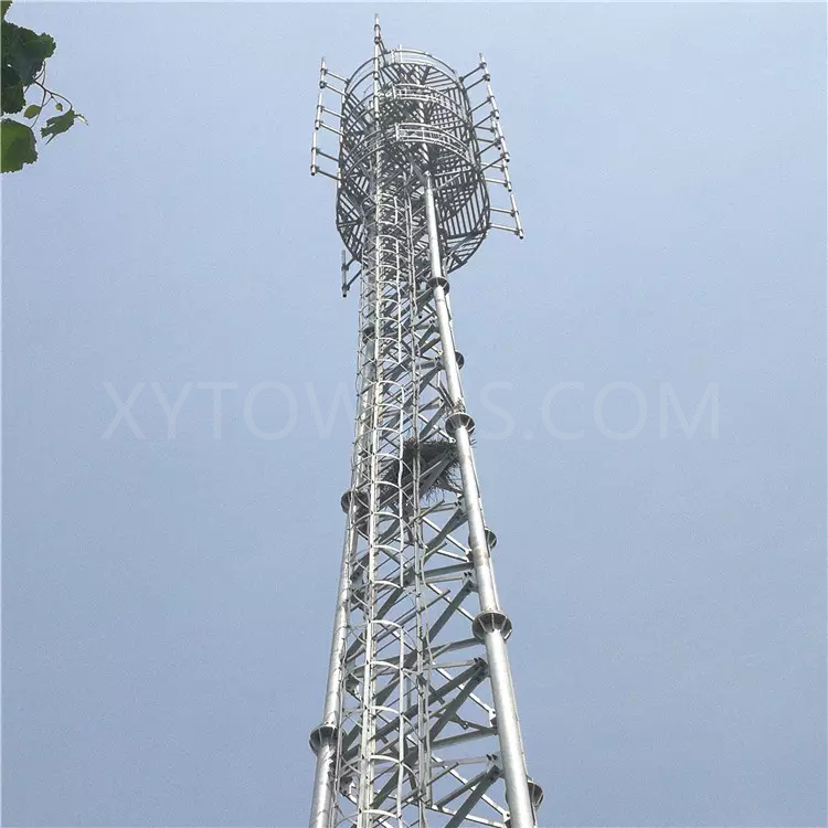 20M 3 Legged Triangular Self Support Telecommunication Towers