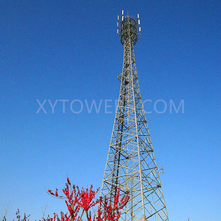 35m High Quality Galvanized Telecom Tower