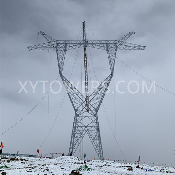 500kV Angular Steel Power Transmission Tower