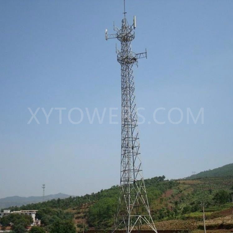 45m Triangular Radio Telecom Tower