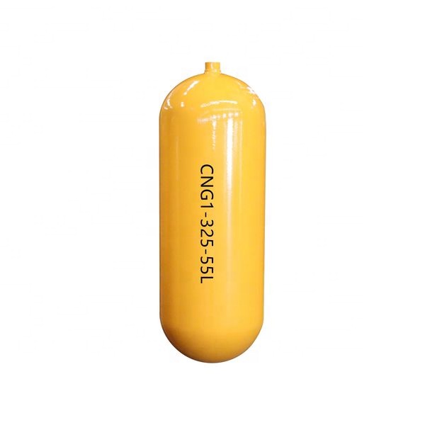 325mm CNG Vehicle use gas cylinder car ISO11439 55L 200bar (CNG-1) natural gas storage tank