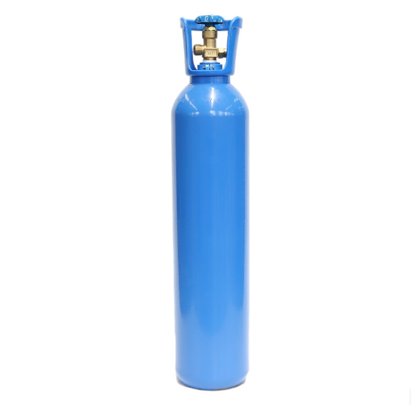 Portable Refillable Co2 N2 O2 Cl2 Cylinder China Professional Manufacture 10l Industrial Gas Steel High with OEM ODM 15-20 Days