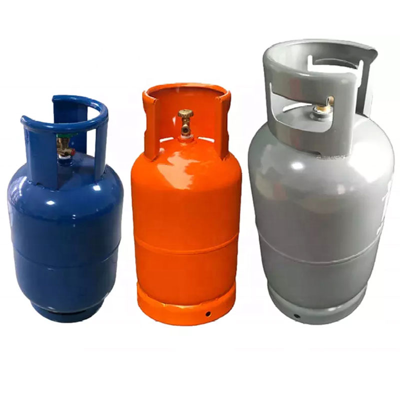 Wholesale 12.5kg LPG gas cylinder domestic cooking gas cylinder Welding cylinder with valve