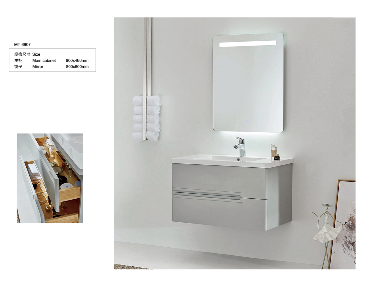 Simple Design Bathroom Cabinets MT-6607