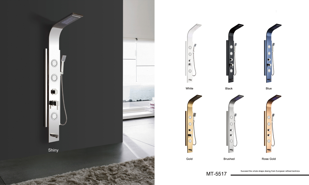 Shower Panel with Exquisite Design MT-5517