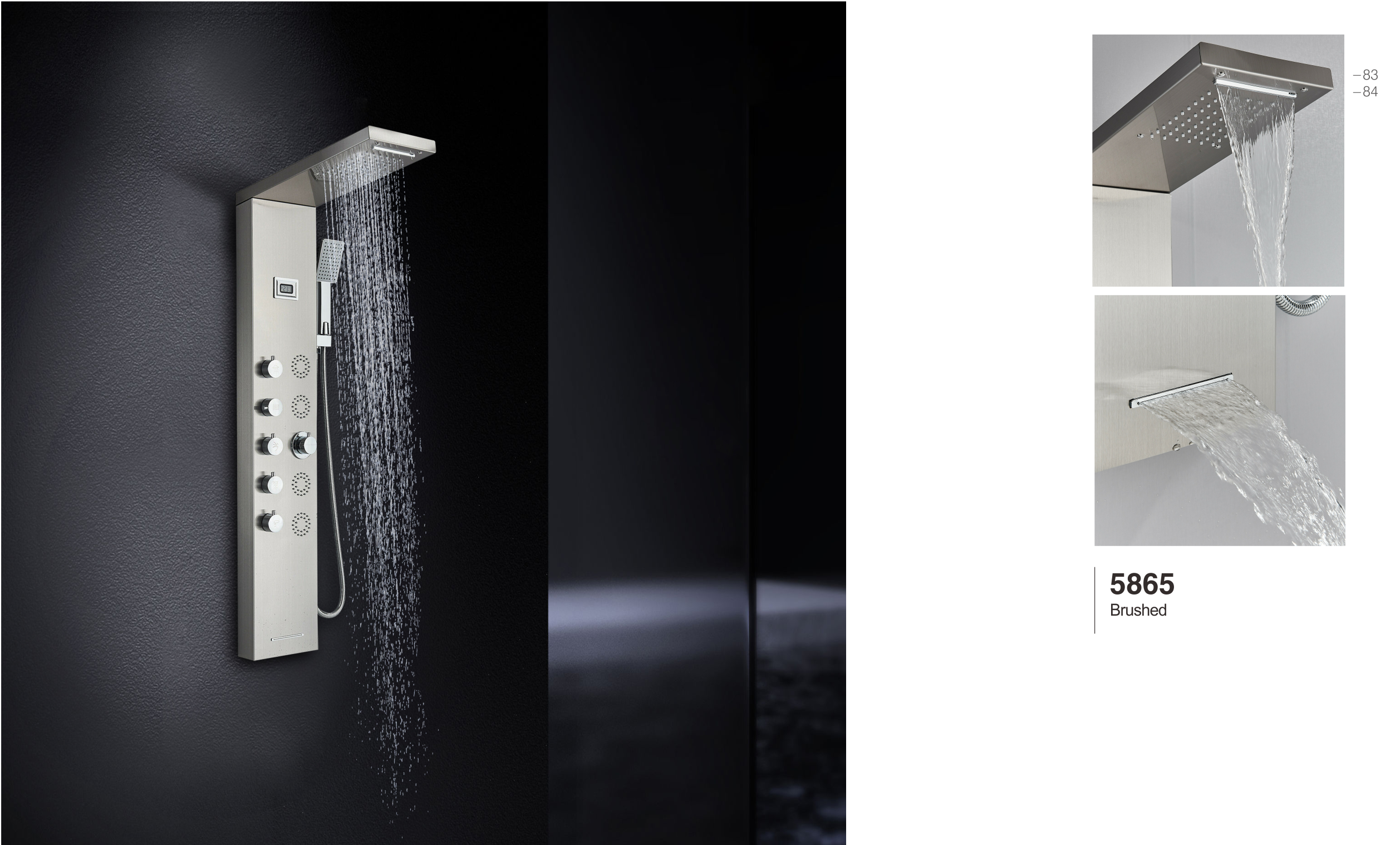 Shower Panel With Tub Spout MT-5865