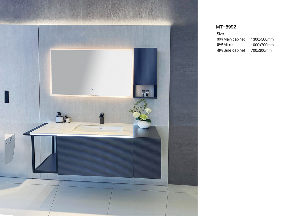 Bathroom Cabinet with Side Cabinet MT-8992