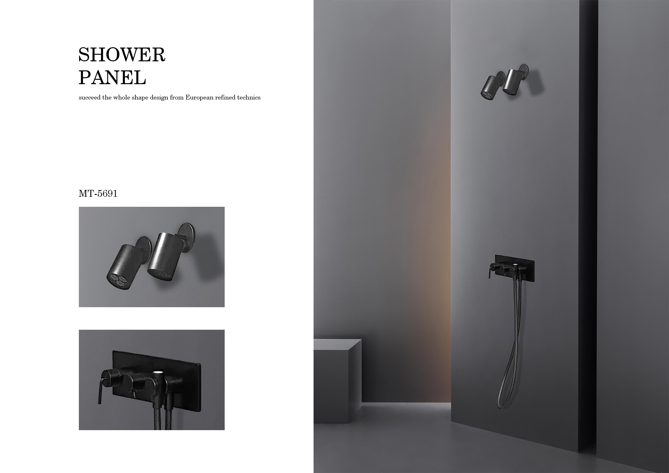 Single-Functional Shower Panel MT-5691