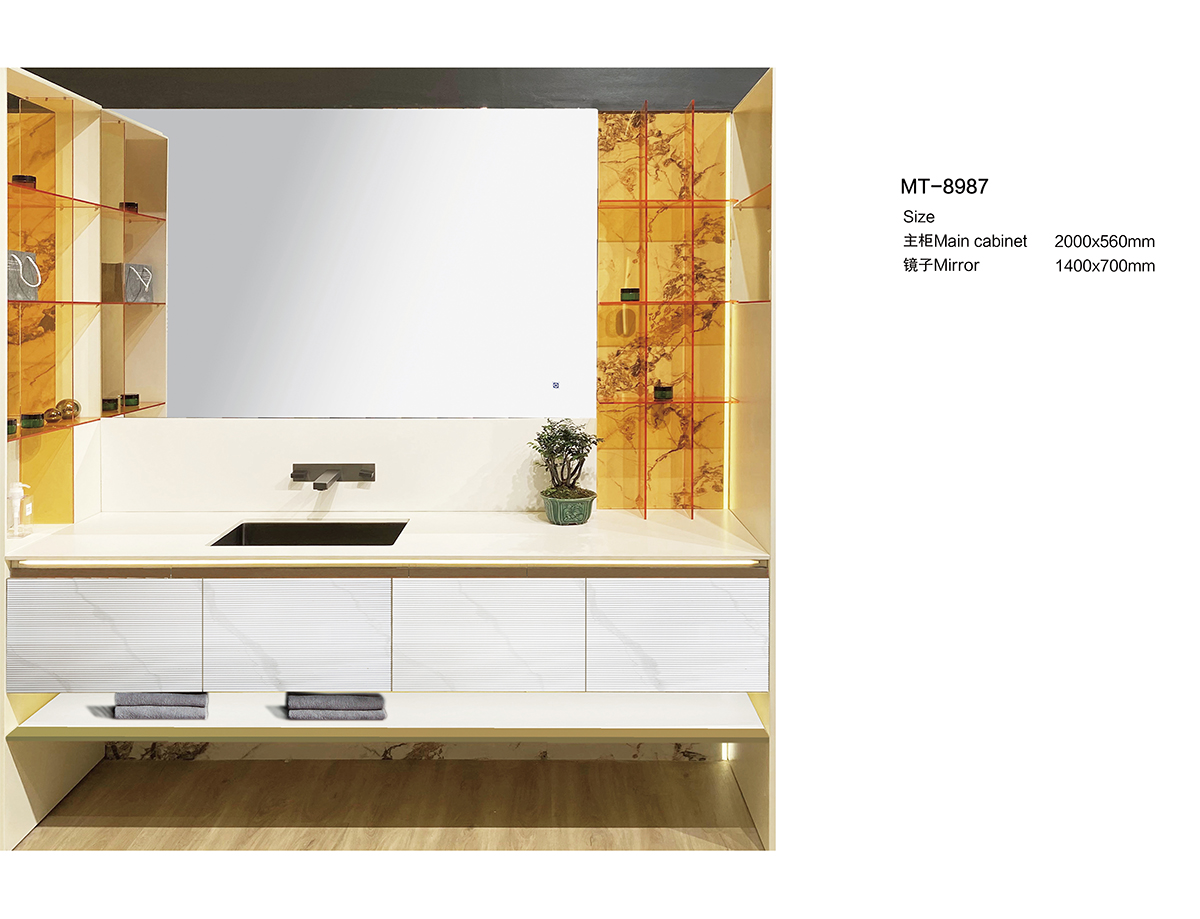 LUXURY Bathroom Cabinets with Single Basin MT-8987