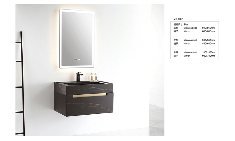 Single Bathroom Cabinet with Small Size MT-8867