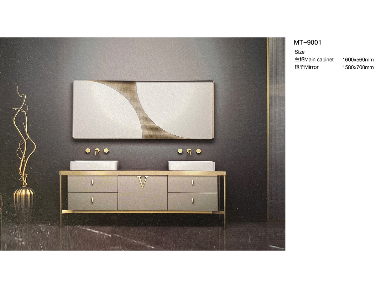 Noble and Elegant Bathroom Cabinet MT-9001