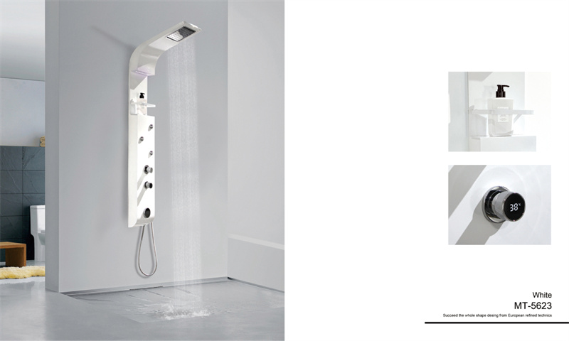 High-Qualified Shower Panel in White and Black MT-5623