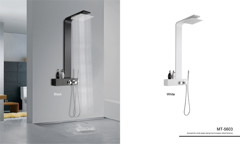 Bathroom Shower Panel with Shelf Design MT-5603