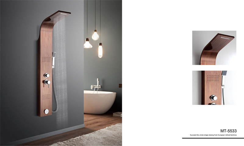 Classic Shower Panel Design with Shiny Effects MT-5533