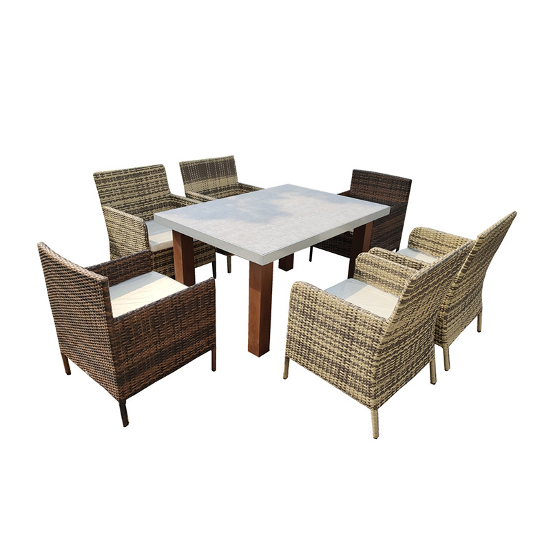 Outdoor Patio Dining Set, Garden Dining Set, Stackable Chairs