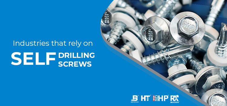 DIN7504k Hex Head Self Drilling Screws with EPDM Bonded Washers