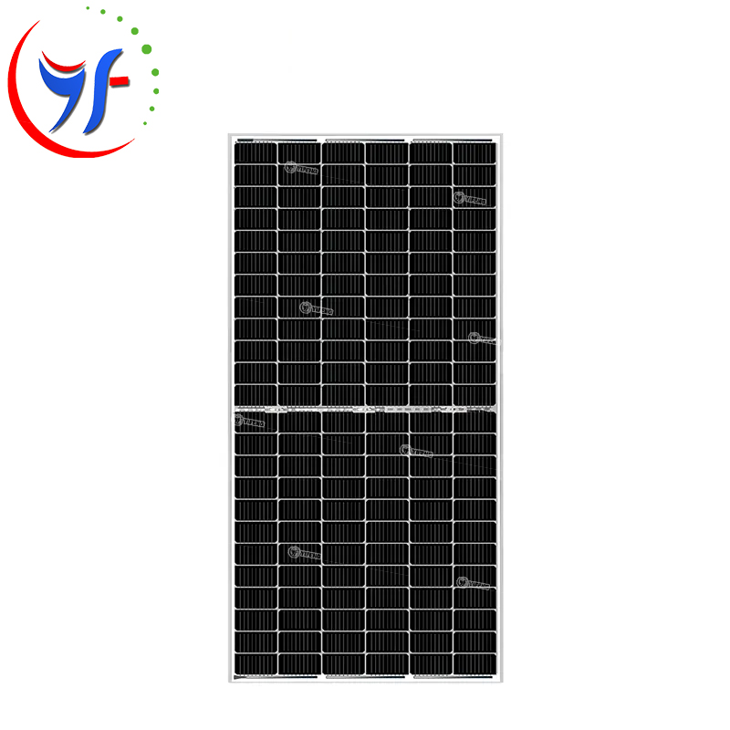 Solar 450W 72 cell MBB Bifacial  Half-Cell Double Glass Module Solar Panels