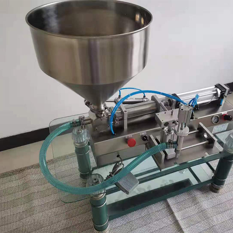 Commercial Meat Mix Machine Sausage Mixer Hydraulic Bind Sausage Double Heads Enema filler Machine
