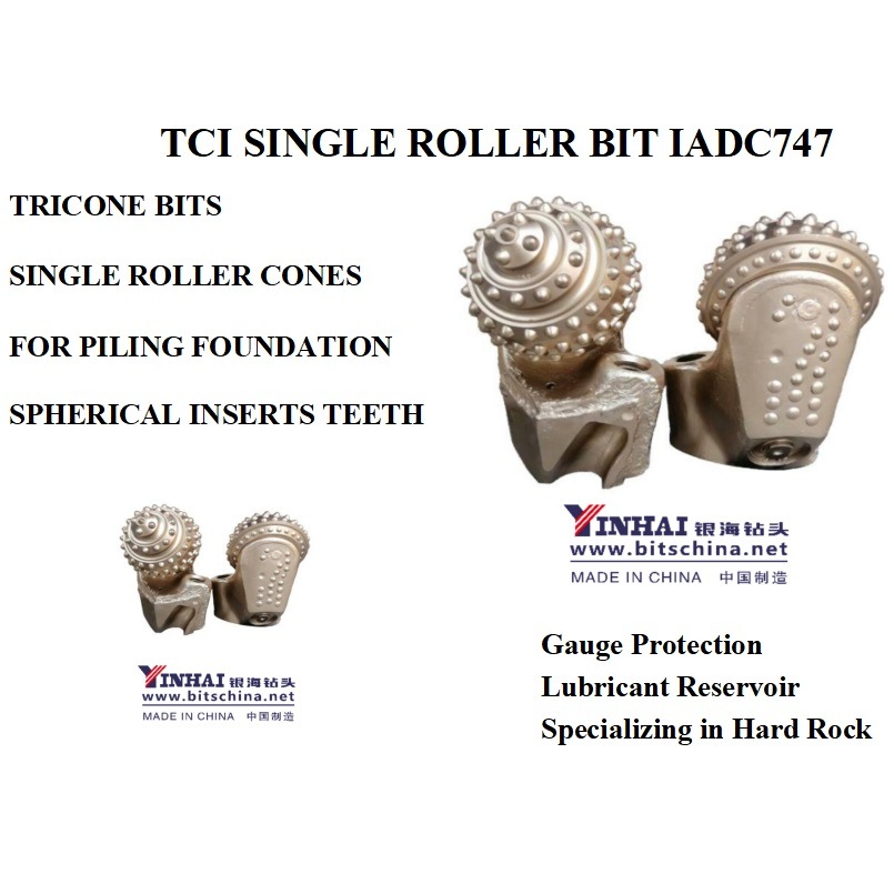 12 1/4 Inch TCI Drilling Bit Single Roller Cone