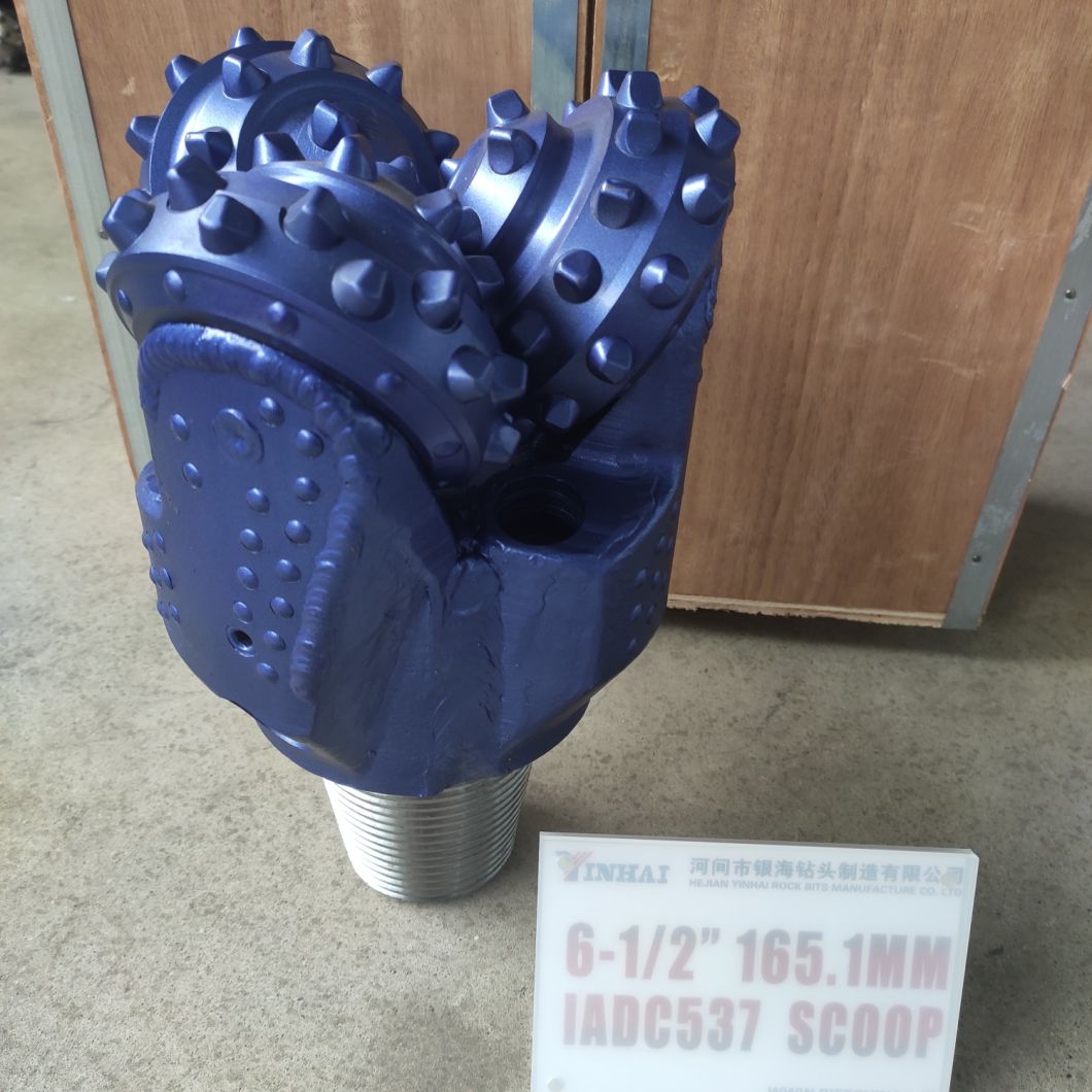 API Factory 6 1/2" IADC537 Tricone Bit/Rock Drill Bit for Warer/Oil Well Drilling