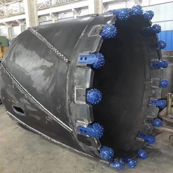 Core Barrel/Rock Bucket with Tri-Cone Roller Drill Bit for Rotary Drilling Rigs