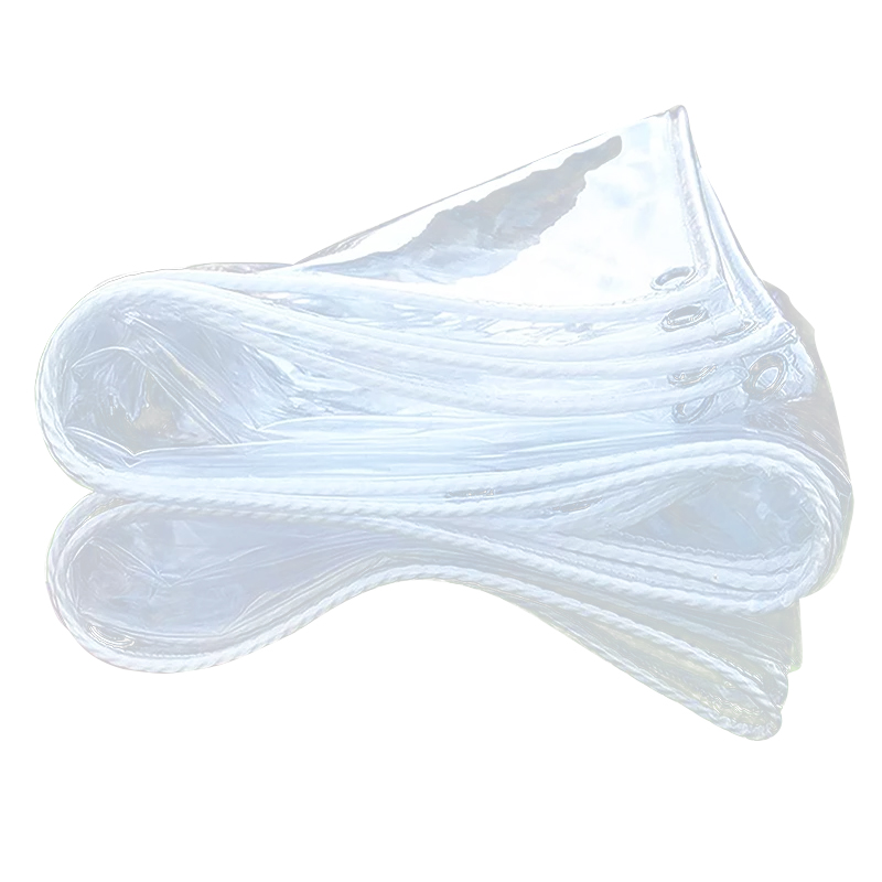  Heavy Duty Clear Vinyl Plastic Tarps PVC Tarpaulin