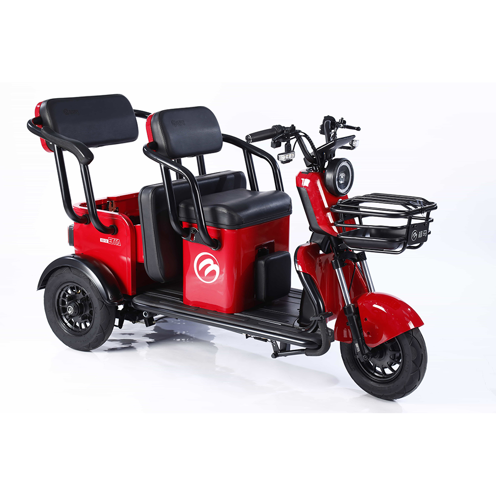 Folding Seat Electric City Scooter 3 Passengers