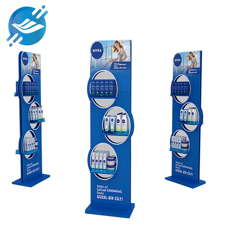 Custom counter wooden sunscreen cream cosmetics beauty products display stand rack for retail store