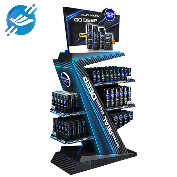 Hot Sale Metal Floor Standing Display Racks Skin Care Product Display Stand