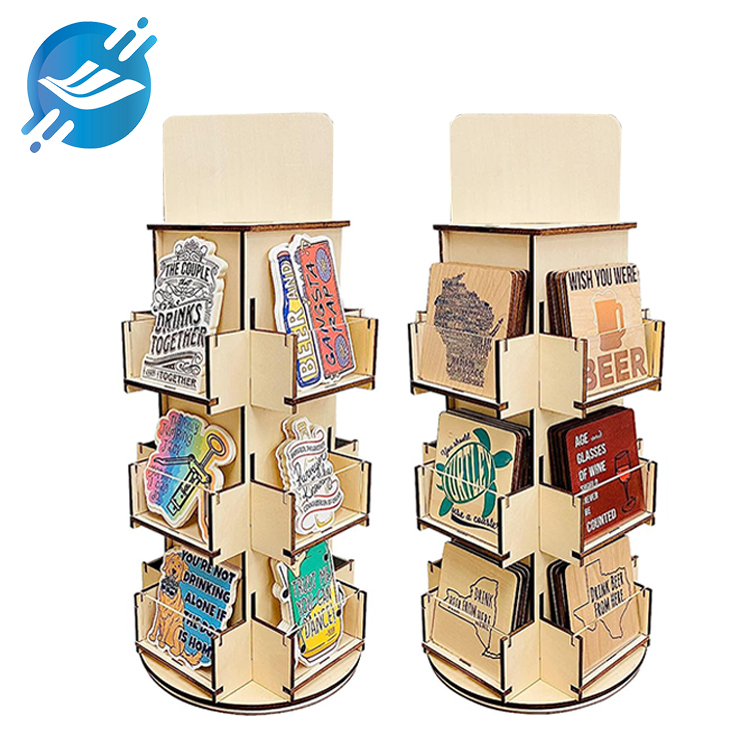 OEM ODM customized books floor with rotatable four-sided display stand