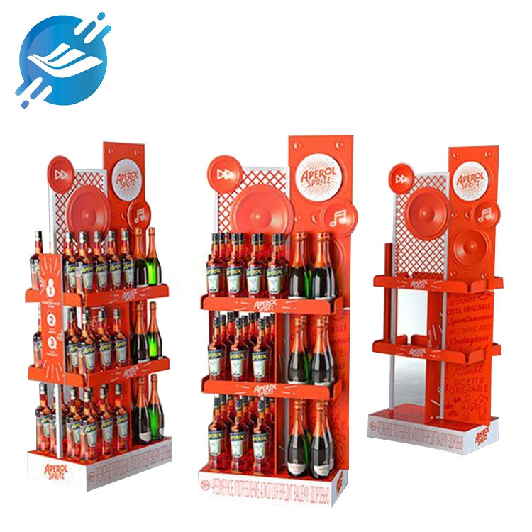 Customized multi-functional floor wine display rack for shopping mall counters |youlian