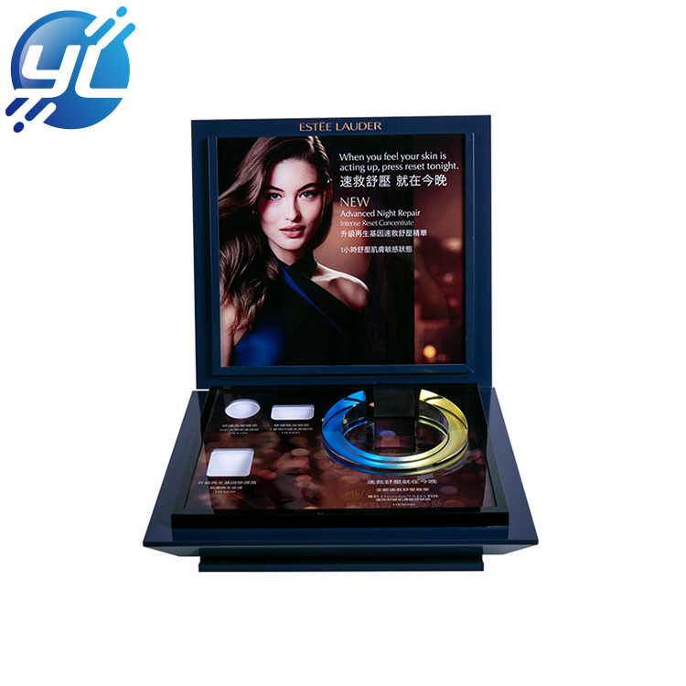 OEM ODM Customized Skin Care Product Display Stand Promotional Acrylic Makeup perfume stand display rack