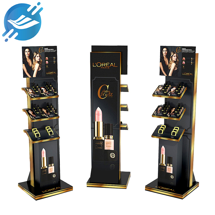 Customized makeups products acrylic floor display stand
