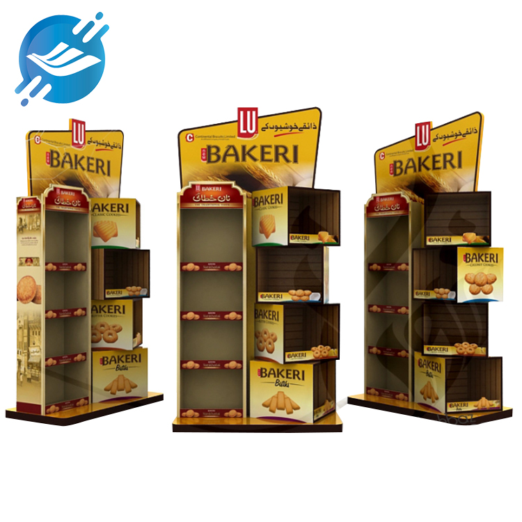 Customized high-quality floor-standing cookie snack display rack bakery | Youlian