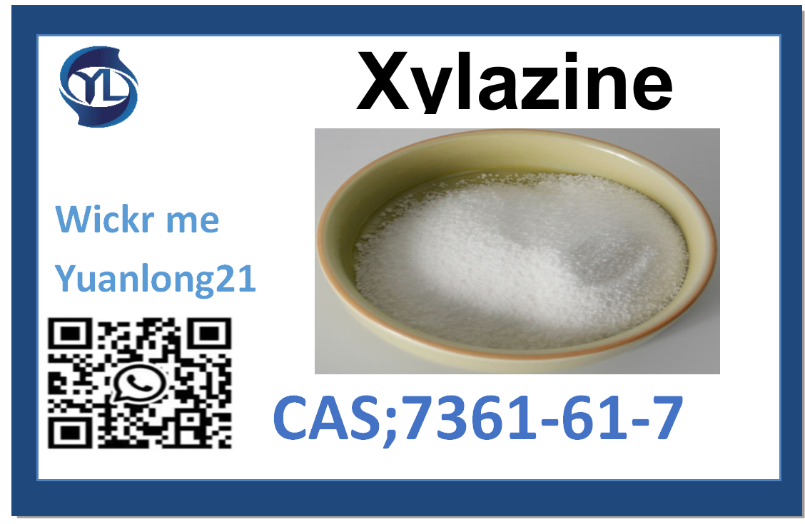 Xylazine CAS;7361-61-7（Failure to receive goods will compensate customers for losses） Factory direct sales high purity