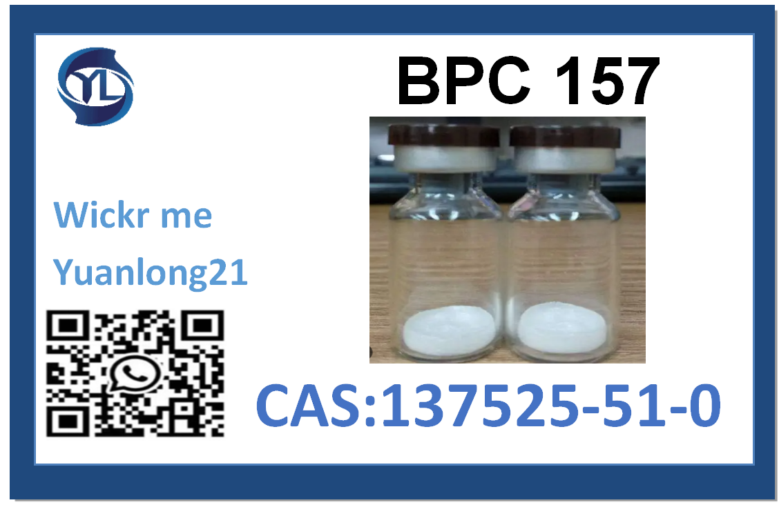  High purity factory shipments for global delivery  BPC-157   137525-51-0 