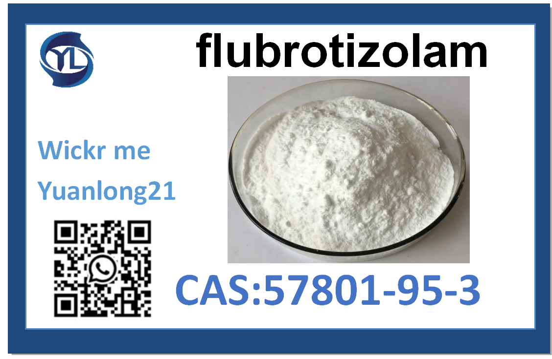 6H-Thieno[3,2-f][1,2,4]triazolo[4,3-a][1,4]diazepine, 2-bromo-4-(2-fluorophenyl)-9-methyl-  CAS 57801-95-3 flubrotizolam