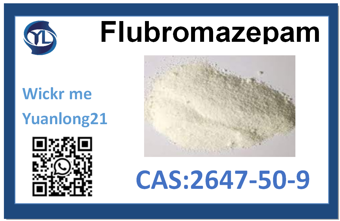Flubromazepam CAS;2647-50-9 Spot safe delivery in seconds