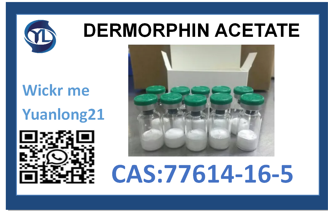 High purity DERMORPHIN ACETATE CAS:77614-16-5 Factory selling
