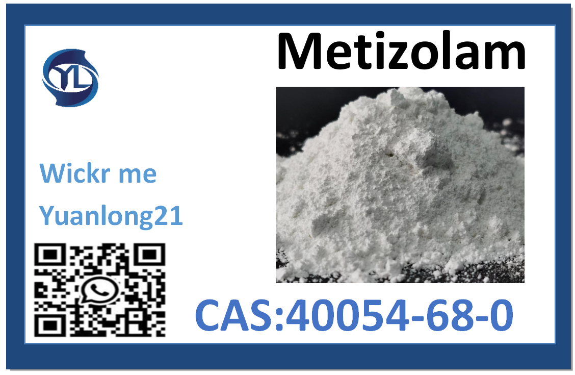 High purity white powder 40054-68-0 Metizolam Free worldwide shipping
