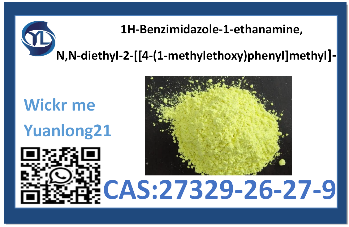 Hot new product2732926-27-9  1H-Benzimidazole-1-ethanamine, N,N-diethyl-2-[[4-(1-methylethoxy)phenyl]methyl]- High purity and safe delivery