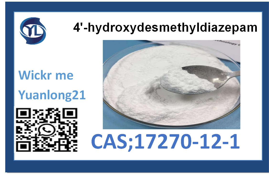 2H-1,4-Benzodiazepin-2-one, 7-chloro-1,3-dihydro-5-(4-hydroxyphenyl)-  17270-12-1 factory direct supply