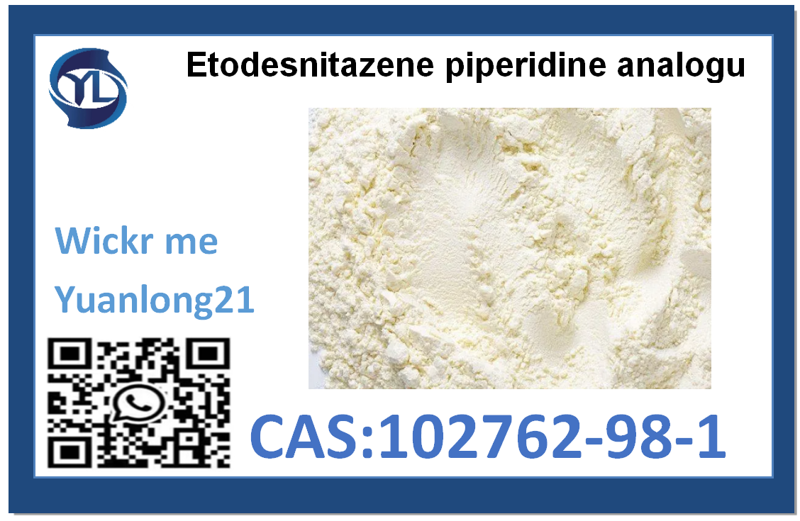 102762-98-1 hot-sale products Etodesnitazene piperidine analogue Global safe delivery 