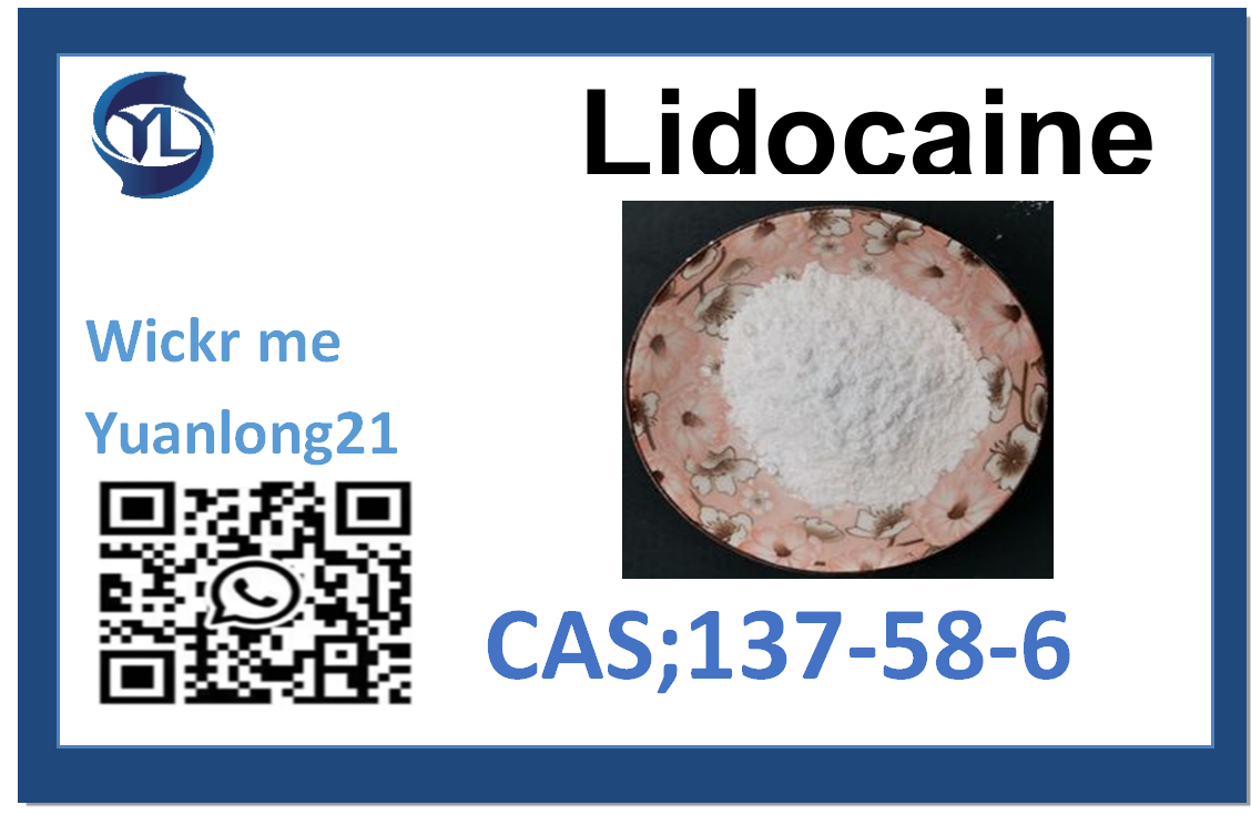 high purity  Lidocaine  CAS:137-58-6 factory direct supply 