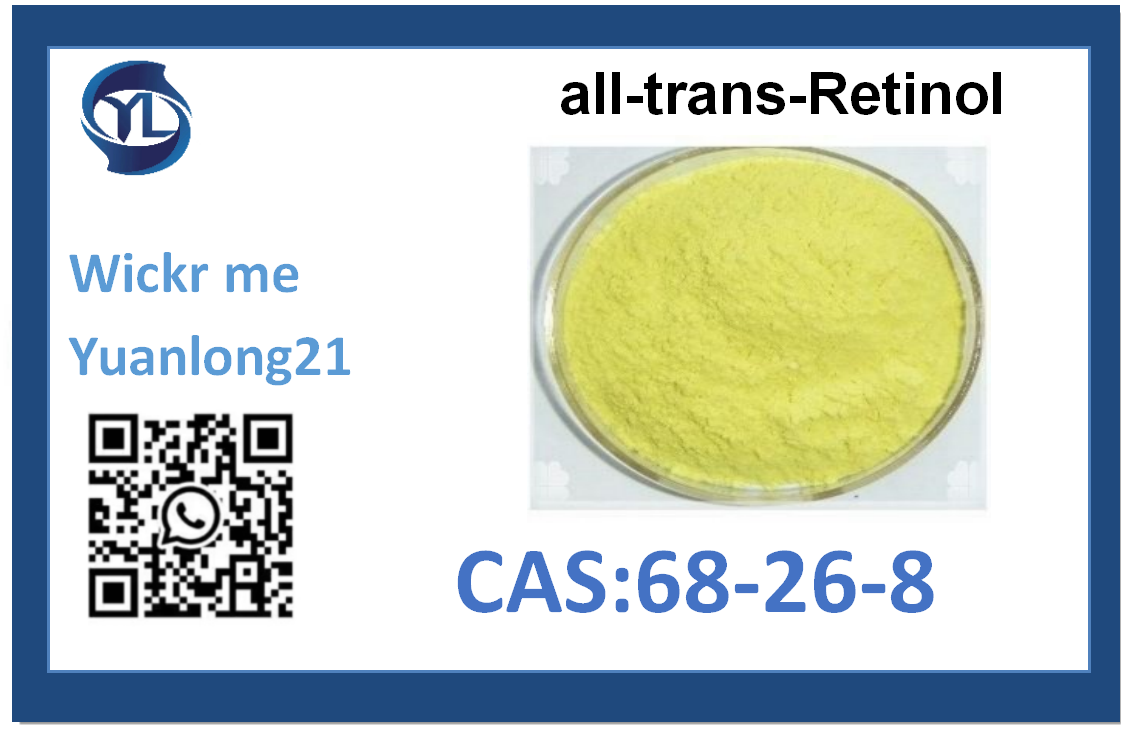 Bulk Price Cosmetic Grade Raw Material CAS 68-26-8 99% Pure Retinol/Vitamin a All-Trans-Retinol Powder