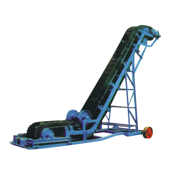  DDJ type big dip Angle belt conveyor