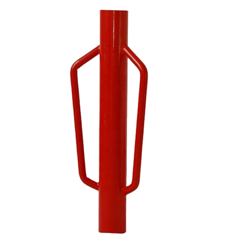 Hand post driver/rammer for installing U fence post wooden post